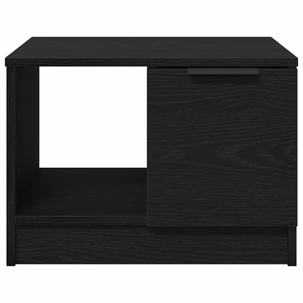 Sofabord Sort eg 50 x 50 x 36 cm Konstrueret træ