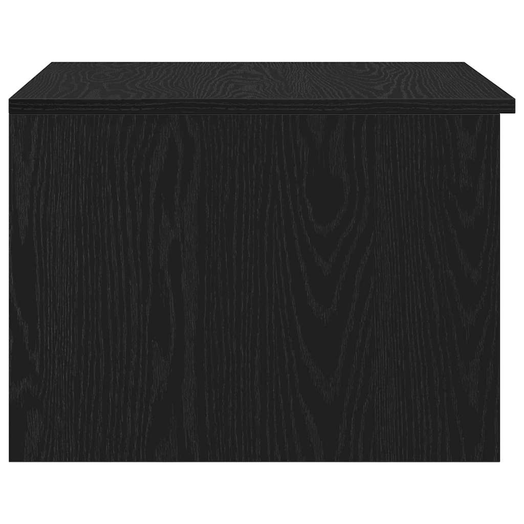 Sofabord Sort eg 50 x 50 x 36 cm Konstrueret træ