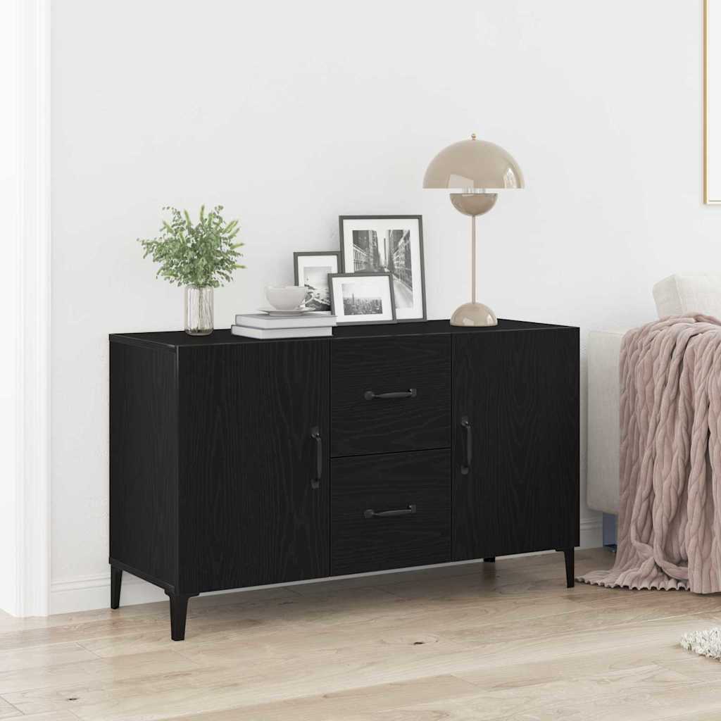 Sideboard Sort eg 100 x 36 x 60 cm Konstrueret træ