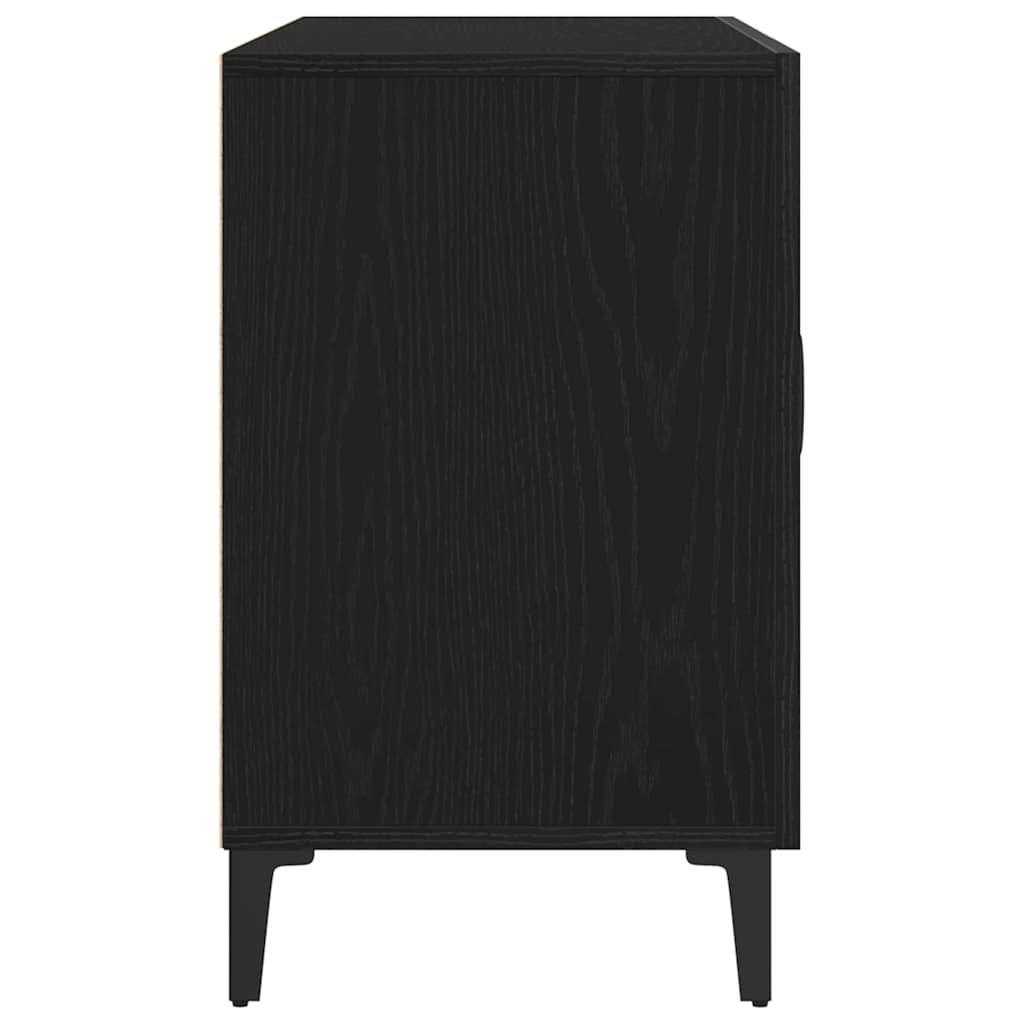 Sideboard Sort eg 100 x 36 x 60 cm Konstrueret træ