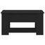 Sofabord Sort eg 79 x 49 x 41 cm Konstrueret træ