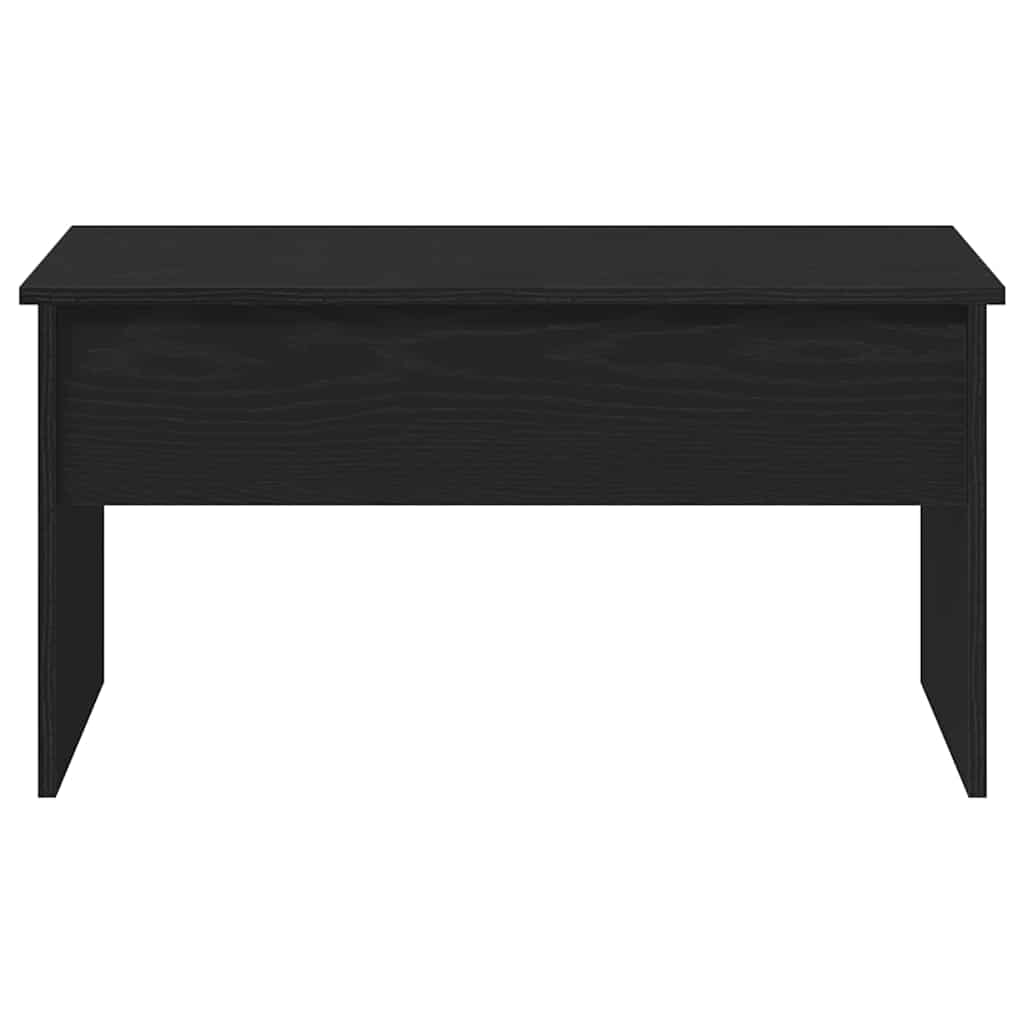 Sofabord Sort eg 80 x 50,5 x 41,5 cm Konstrueret træ