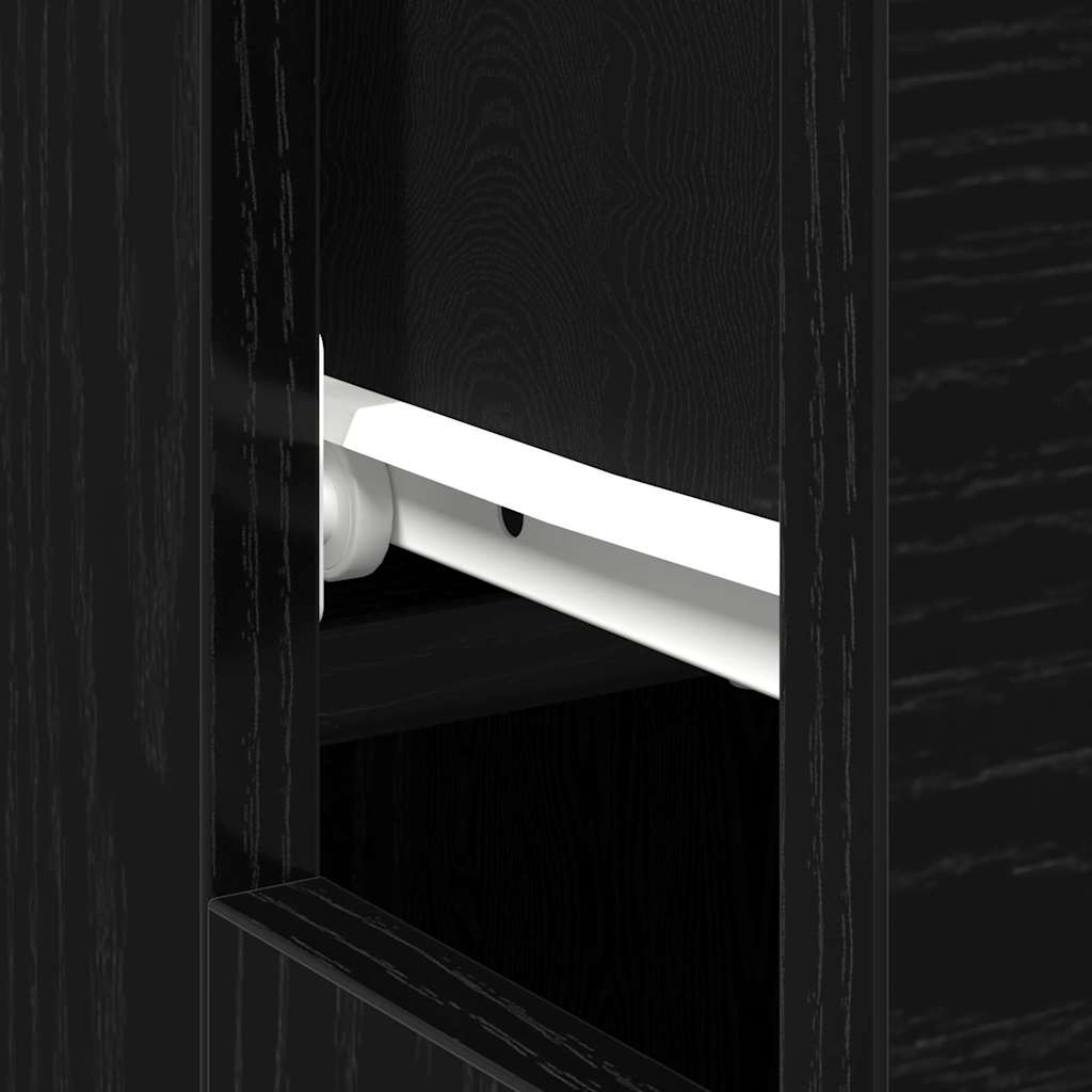 Bord Sort eg Konstrueret træ 100 x 50 x 75 cm
