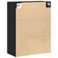 Hængende Vægs Cabinet Sort eg 69,5 x 32,5 x 90 cm