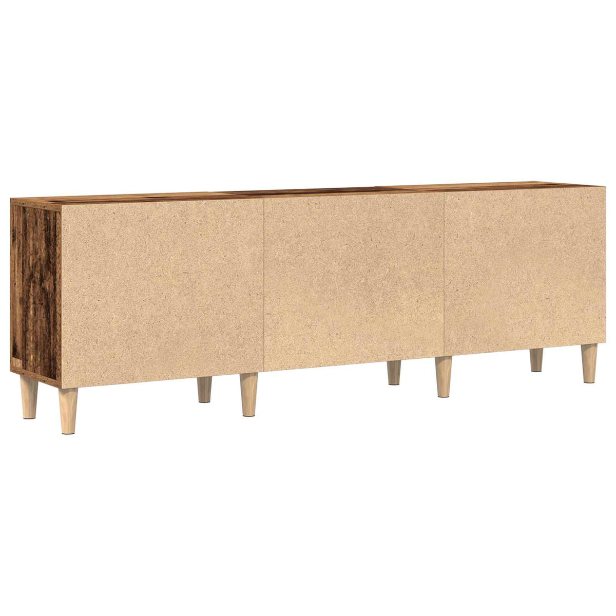 TV-skab 150 x 30 x 50 cm Gammelt træ Konstrueret træ