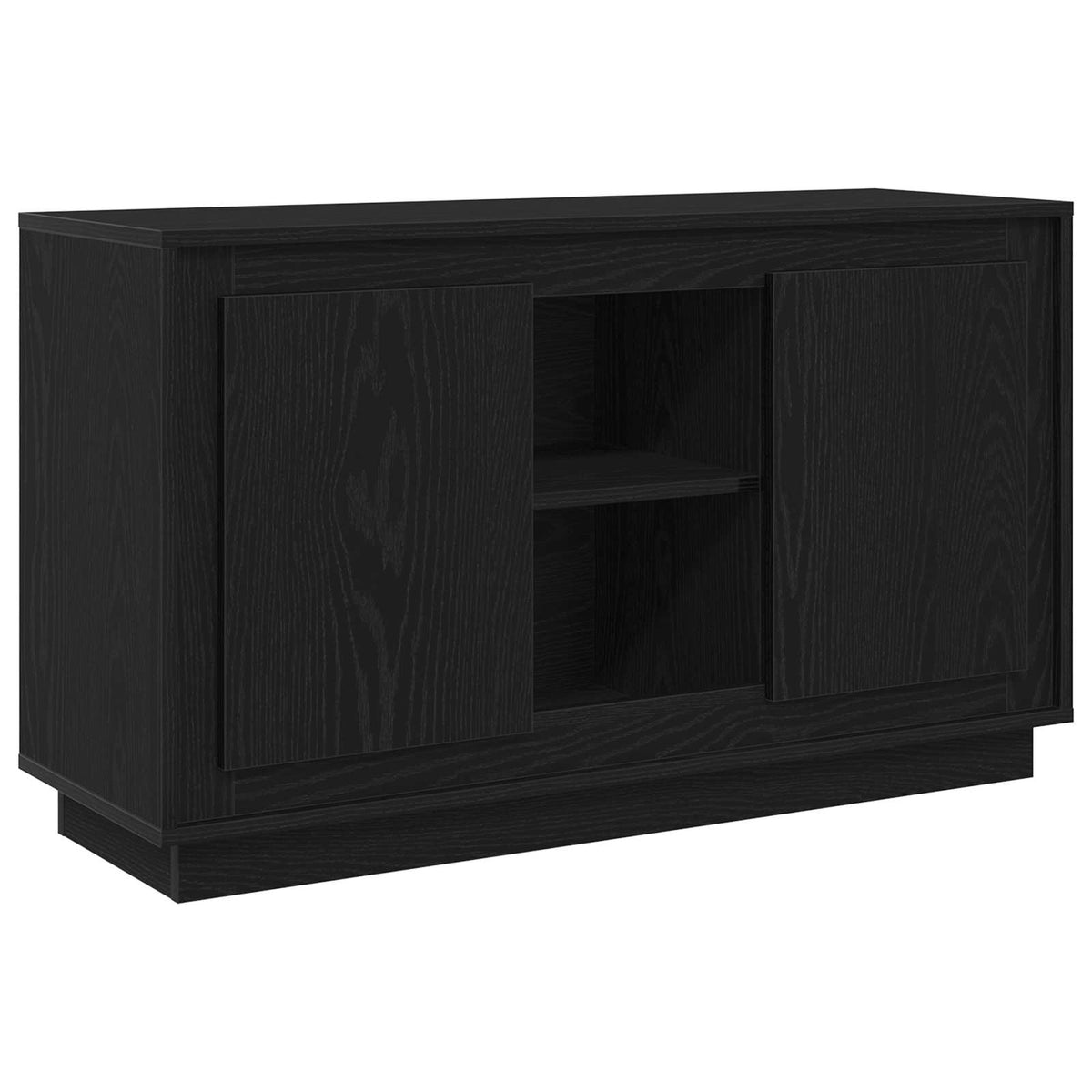 Sideboard Sort eg 102 x 35 x 60 cm Konstrueret træ