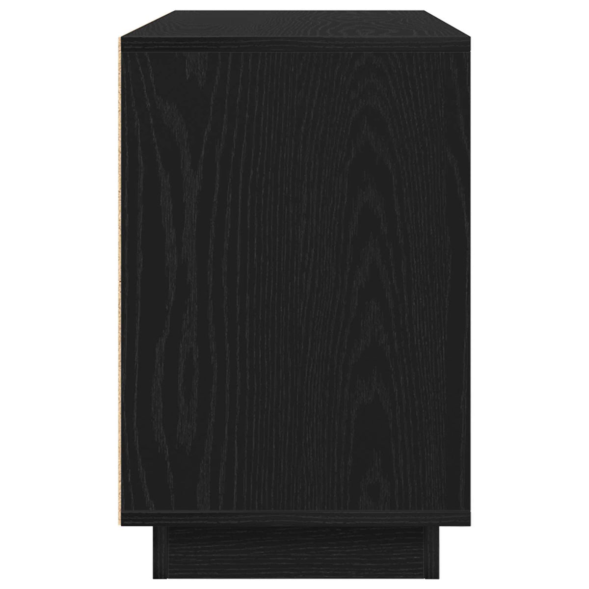 Sideboard Sort eg 102 x 35 x 55 cm Konstrueret træ