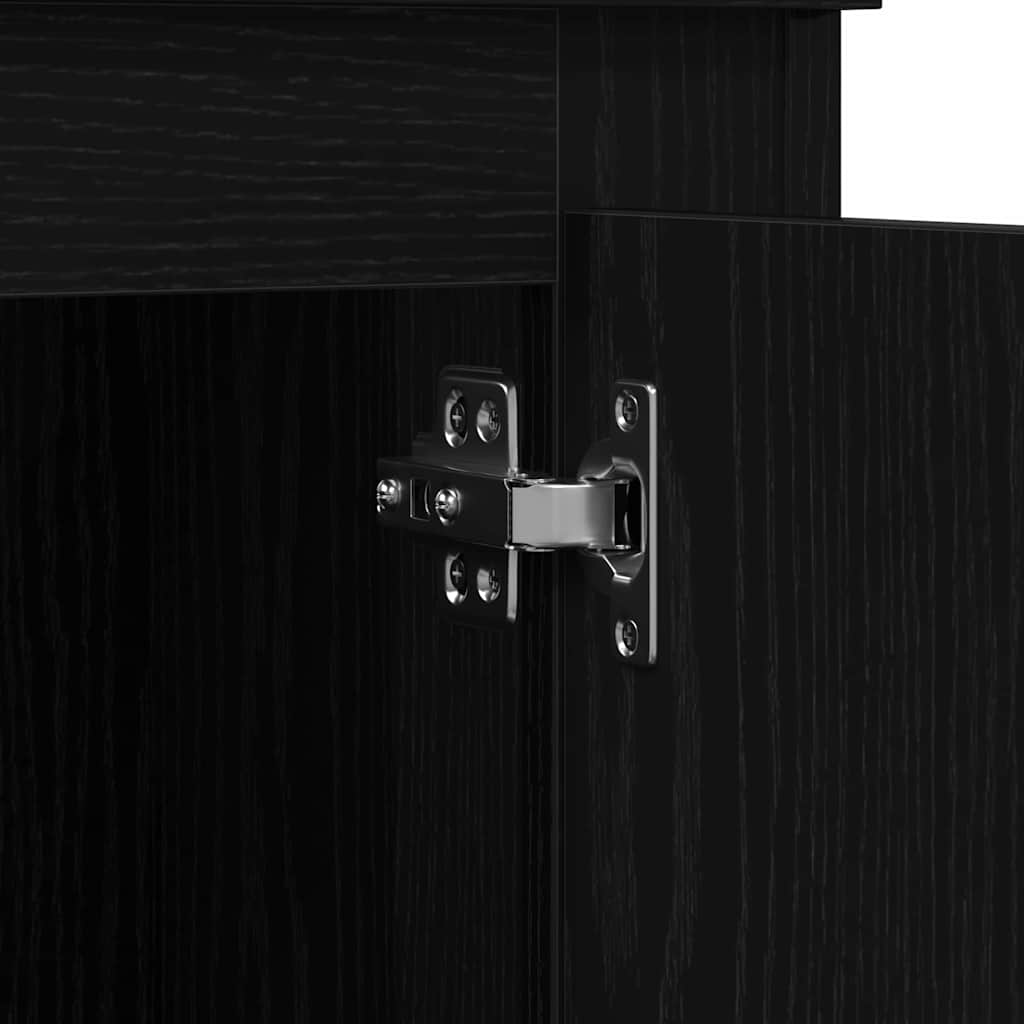 Highboard Sort eg 36 x 35.5 x 103.5 cm Konstrueret træ