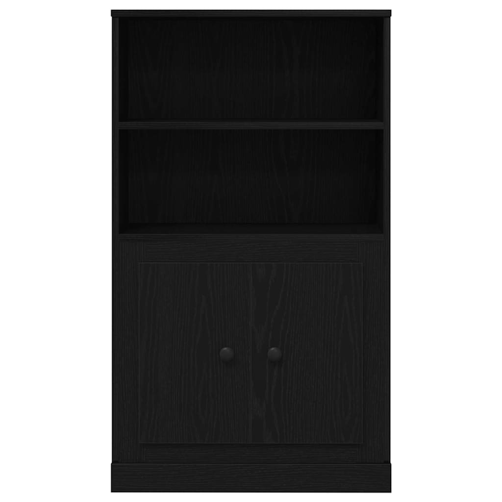 Højskab Sort eg 60 x 35.5 x 103.5 cm Konstrueret træ