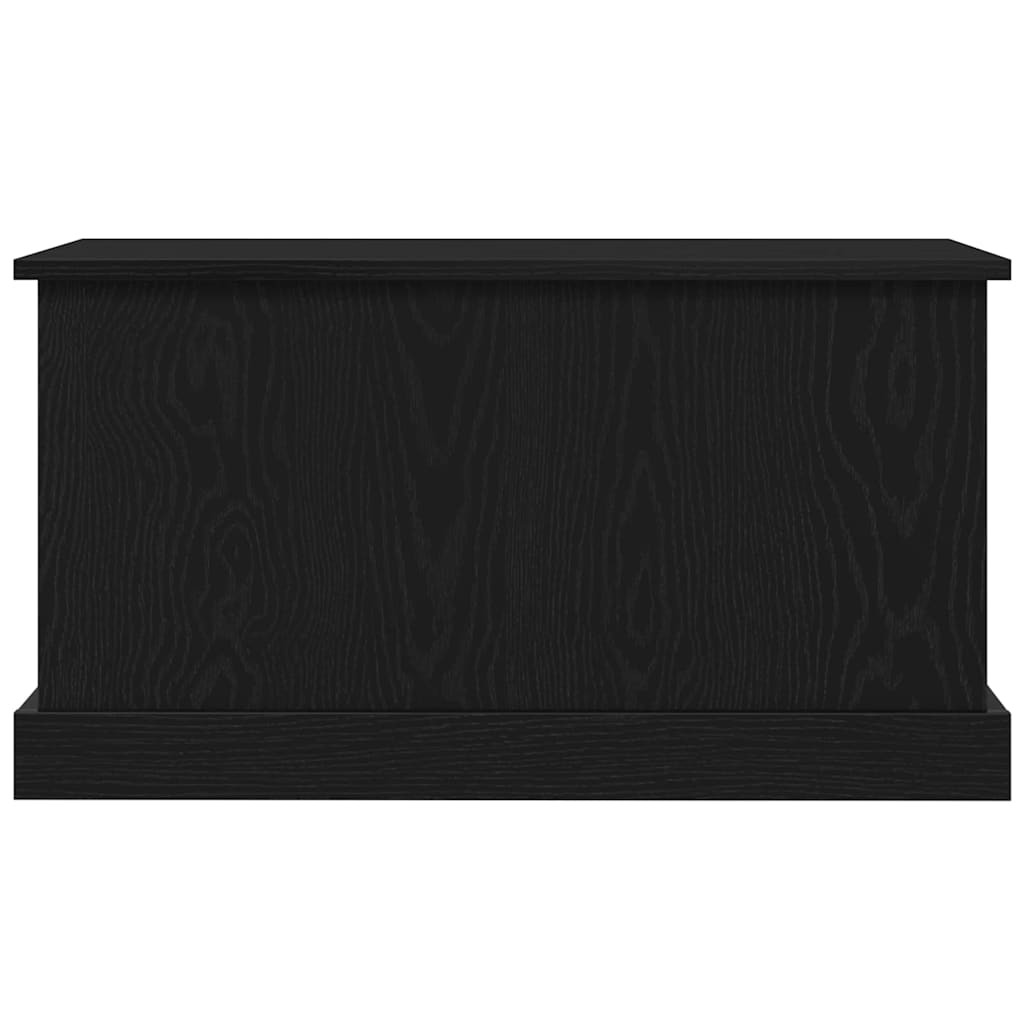 Opbevaringskasse Sort eg 70 x 40 x 38 cm Konstrueret træ
