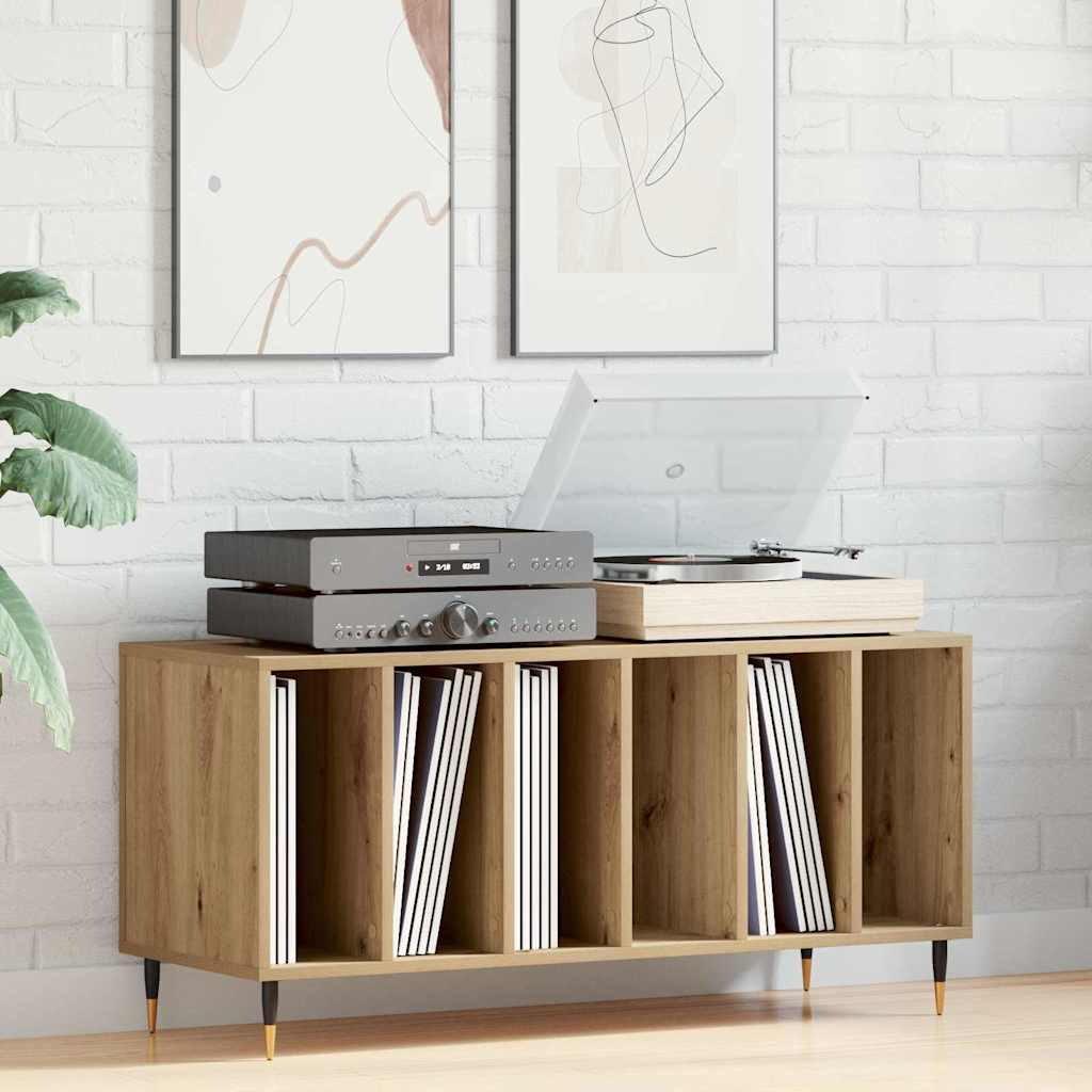 Pladeskab artisan eg 100 x 38 x 48 cm Konstrueret træ