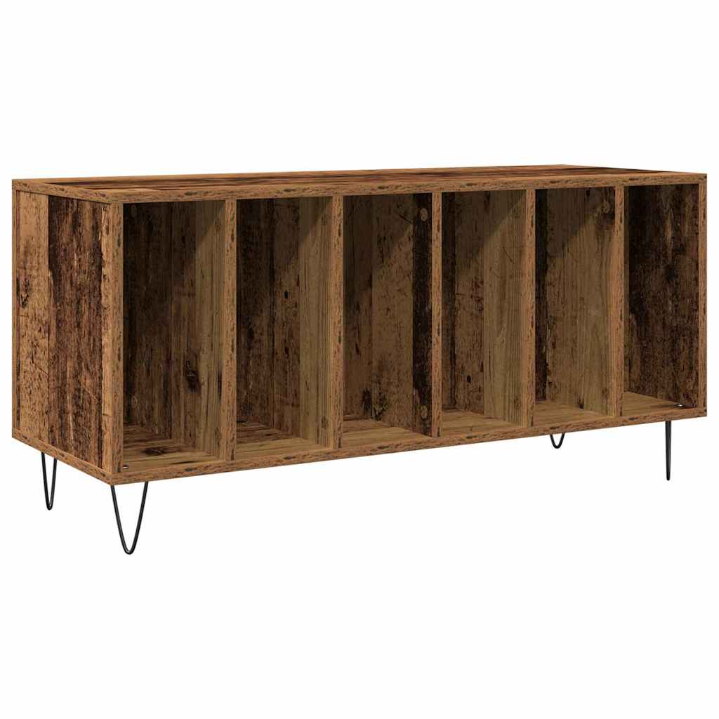 Pladeskab Gammelt træ 100 x 38 x 48 cm Konstrueret træ