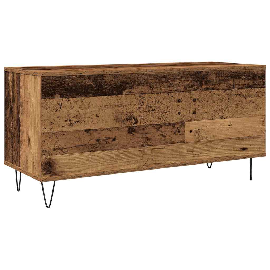 Pladeskab Gammelt træ 100 x 38 x 48 cm Konstrueret træ