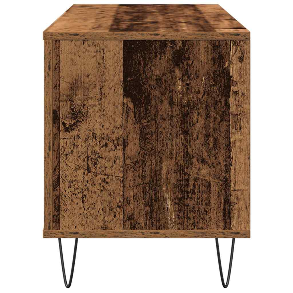 Pladeskab Gammelt træ 100 x 38 x 48 cm Konstrueret træ