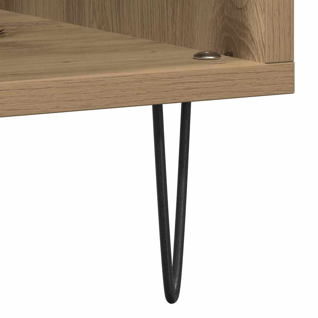 Pladeskab artisan eg 100 x 38 x 48 cm Konstrueret træ