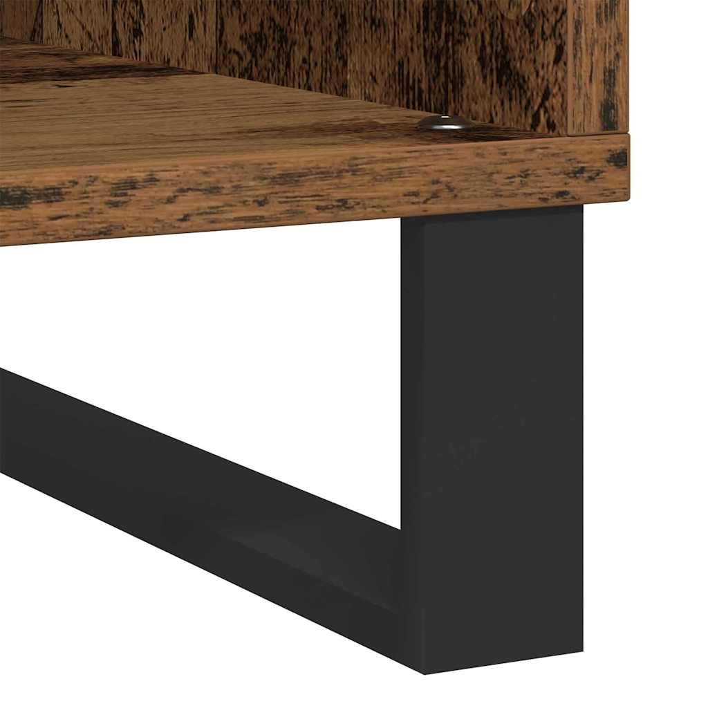 Pladeskab Gammelt træ 100 x 38 x 48 cm Konstrueret træ