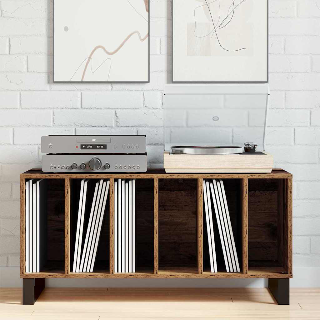 Pladeskab Gammelt træ 100 x 38 x 48 cm Konstrueret træ