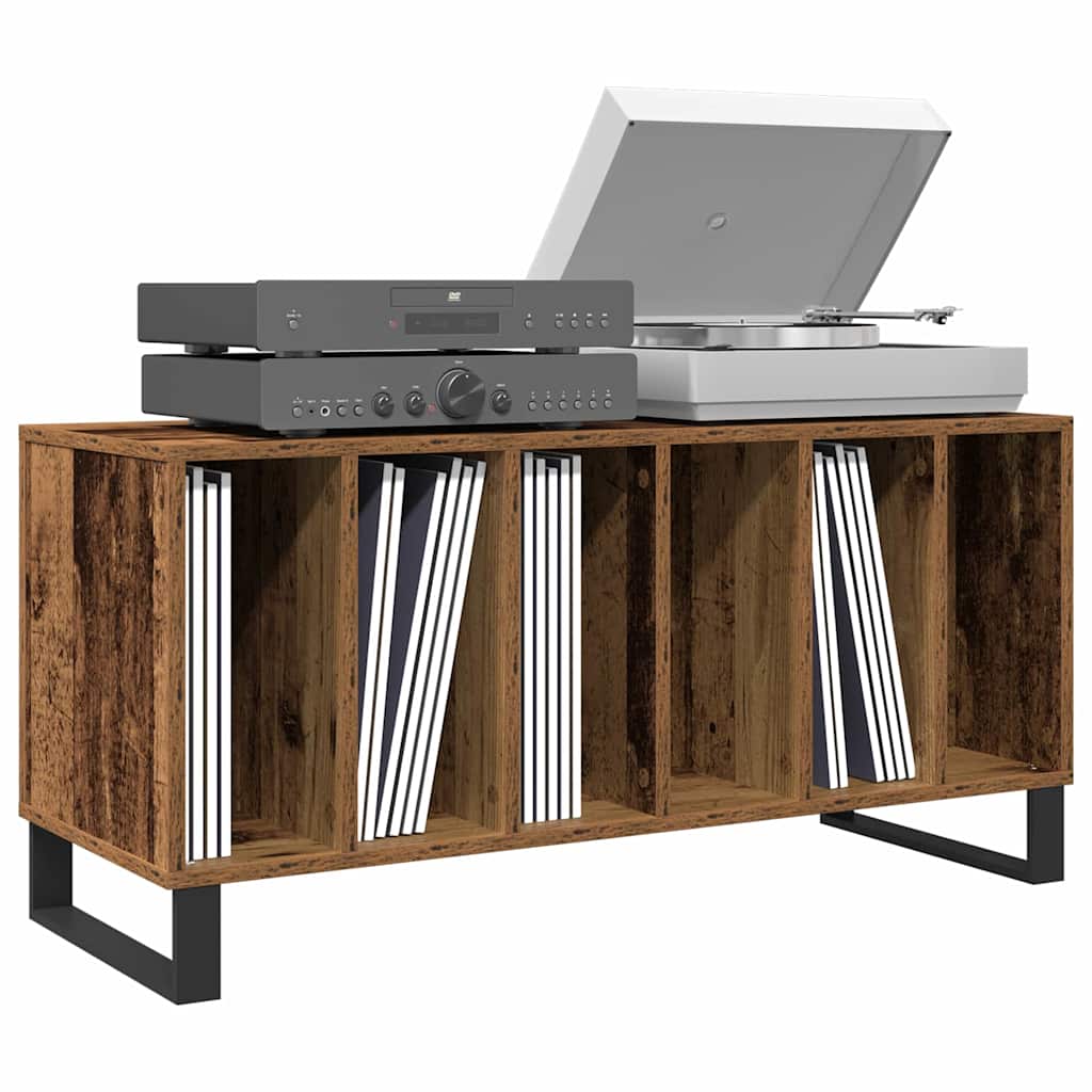 Pladeskab Gammelt træ 100 x 38 x 48 cm Konstrueret træ