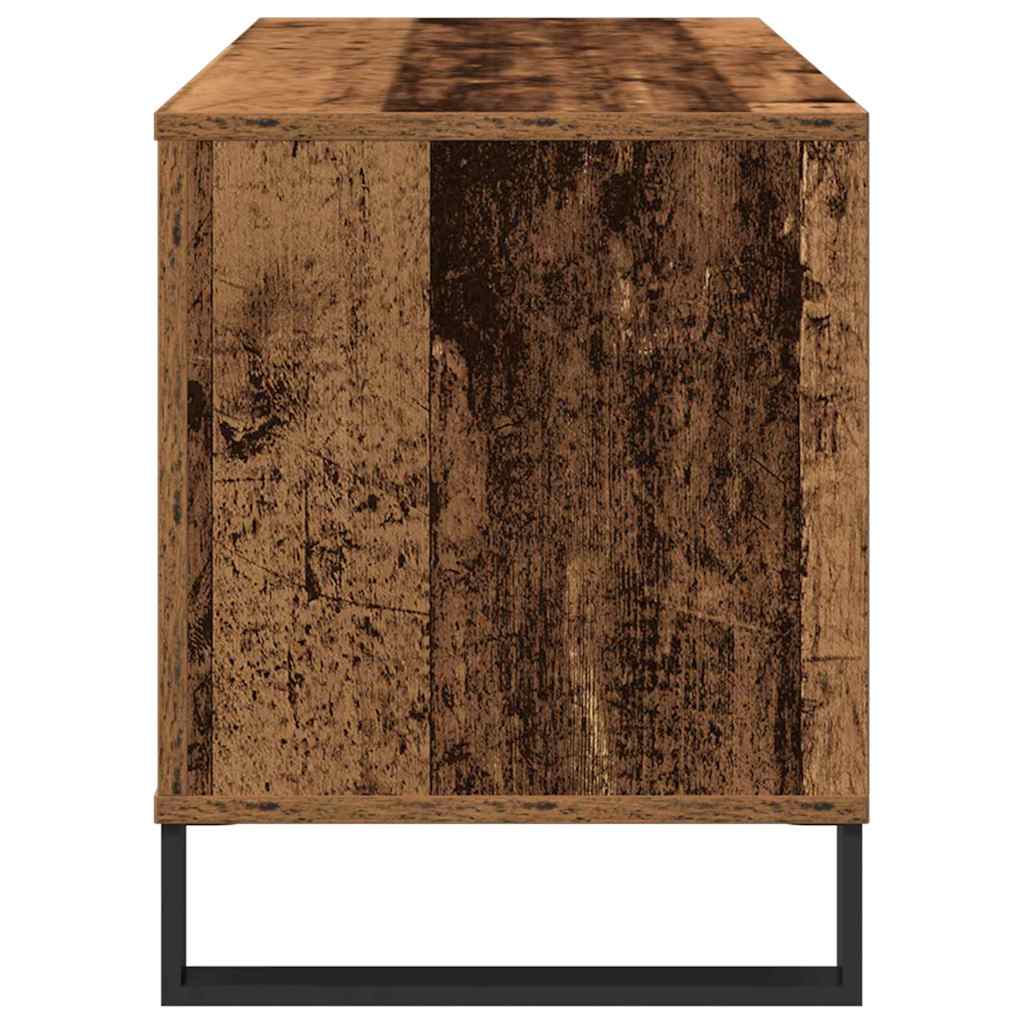 Pladeskab Gammelt træ 100 x 38 x 48 cm Konstrueret træ