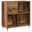 Pladeskab Gammelt træ 85 x 38 x 89 cm Konstrueret træ