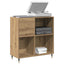 Pladeskab artisan eg 85 x 38 x 89 cm Konstrueret træ