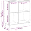 Pladeskab artisan eg 85 x 38 x 89 cm Konstrueret træ