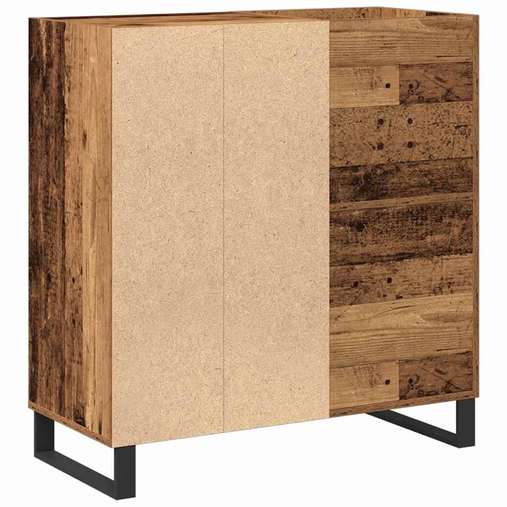 Pladeskab Gammelt træ 84,5 x 38 x 89 cm Konstrueret træ