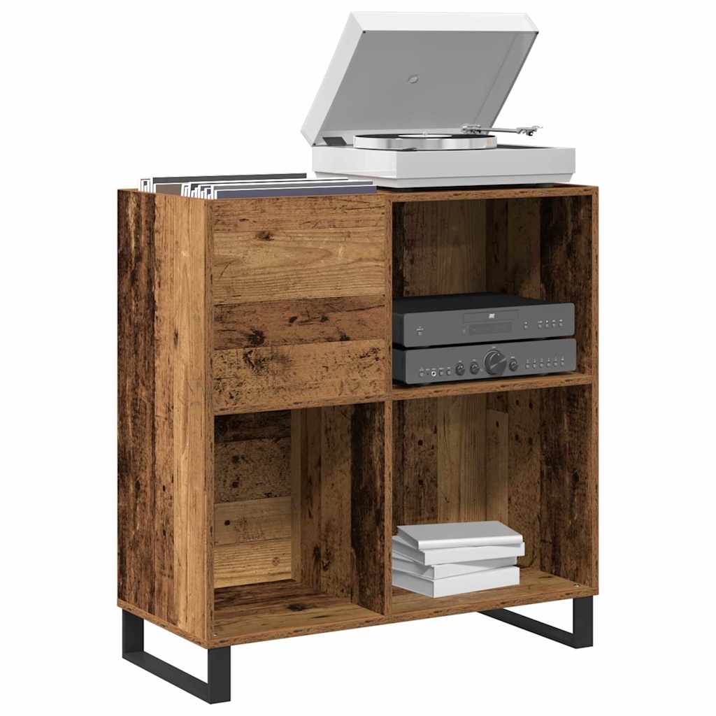 Pladeskab Gammelt træ 84,5 x 38 x 89 cm Konstrueret træ