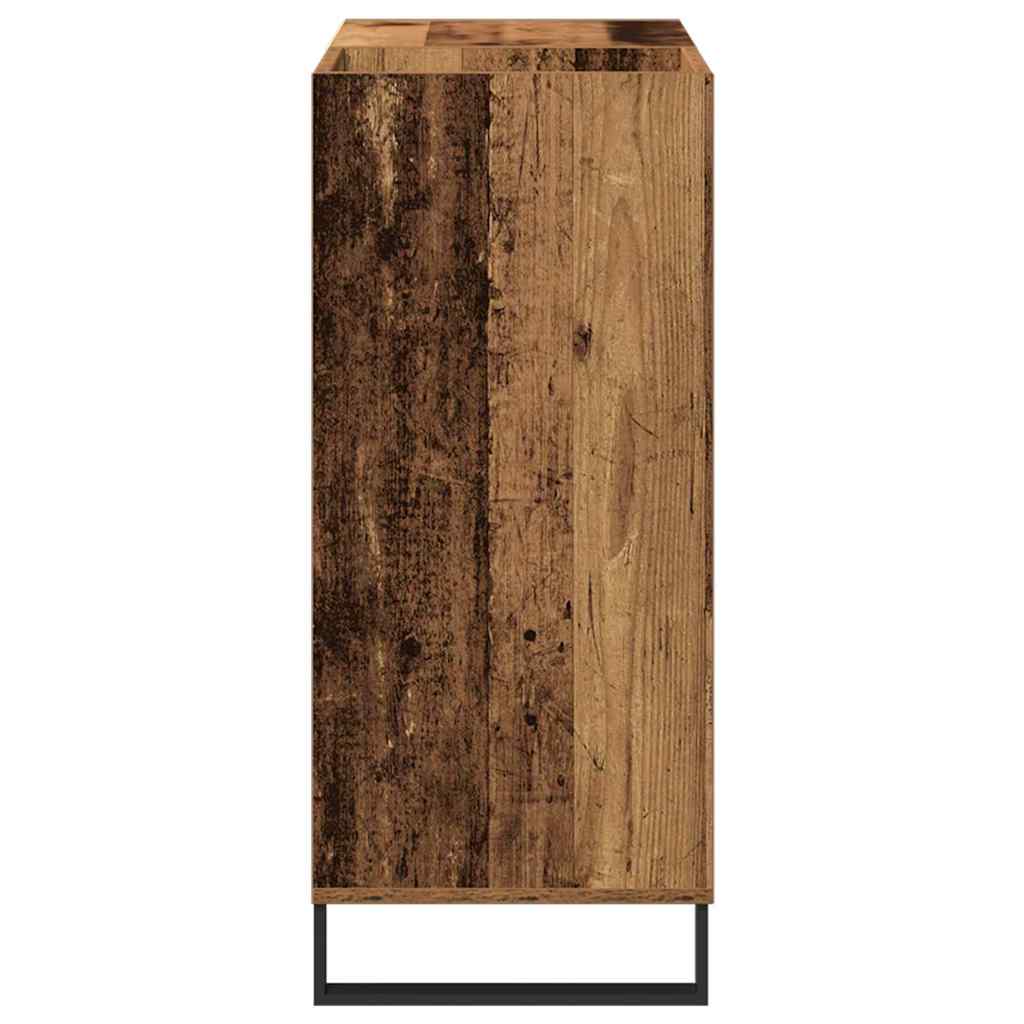Pladeskab Gammelt træ 84,5 x 38 x 89 cm Konstrueret træ