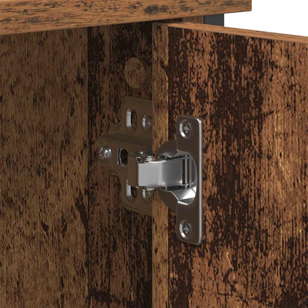 TV-møbelsæt 101 x 35 x 65 cm Gammelt træ Konstrueret træ