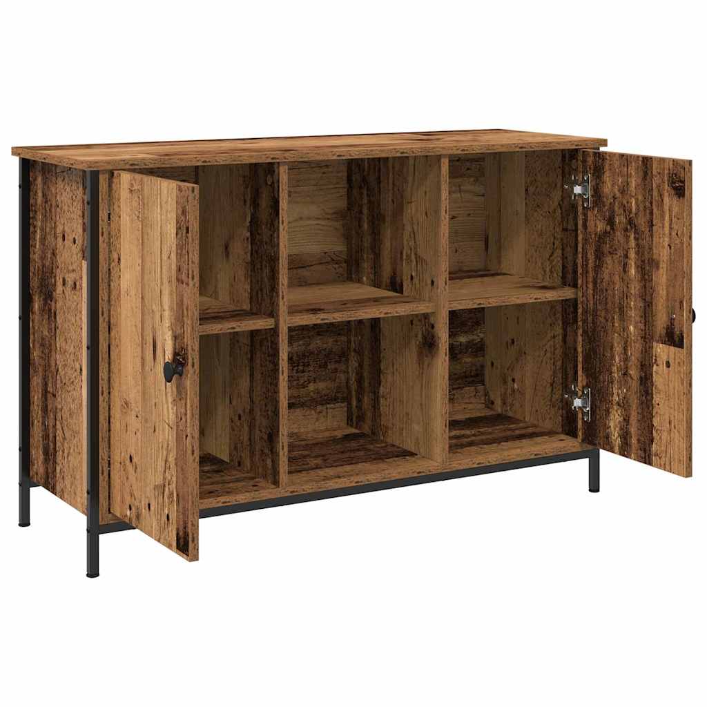TV-møbelsæt 101 x 35 x 65 cm Gammelt træ Konstrueret træ