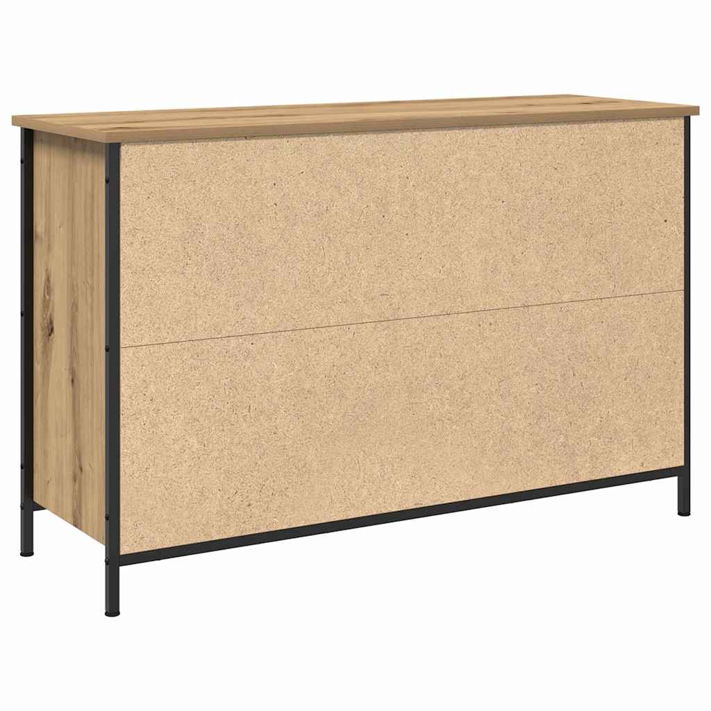 TV-møbelsæt 101 x 35 x 65 cm Artisan Egetræ Konstrueret træ