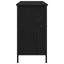 TV-møbelsæt 101 x 35 x 65 cm Sort eg Konstrueret træ