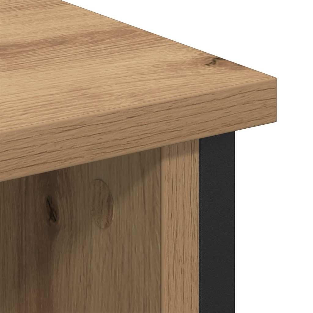 TV-møbelsæt 100 x 35 x 45 cm Artisan Egetræ Konstrueret træ