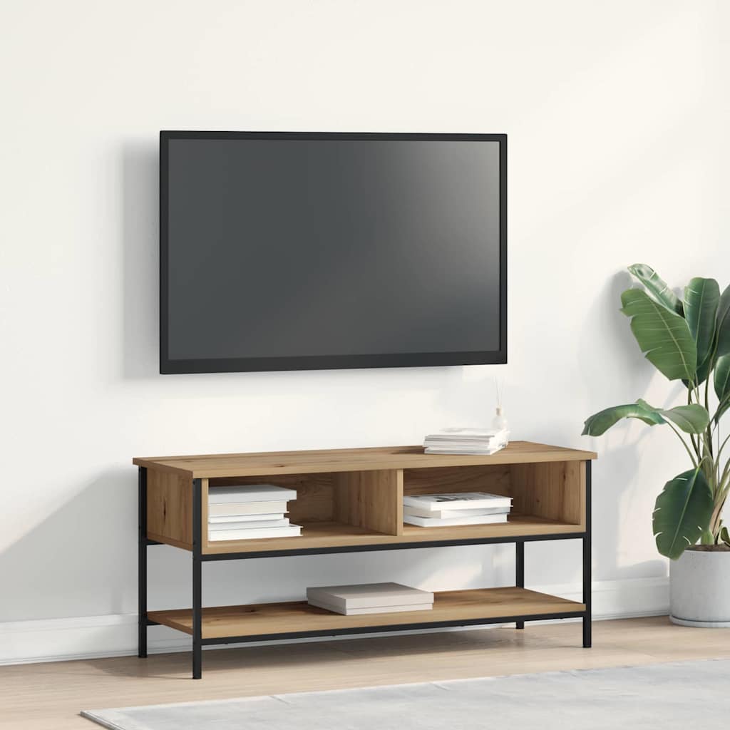 TV-møbelsæt 100 x 35 x 45 cm Artisan Egetræ Konstrueret træ