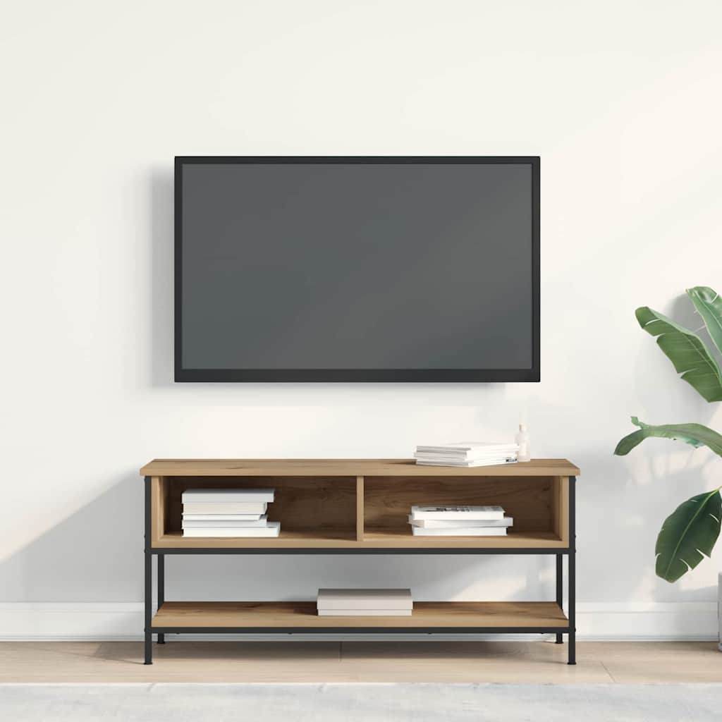 TV-møbelsæt 100 x 35 x 45 cm Artisan Egetræ Konstrueret træ