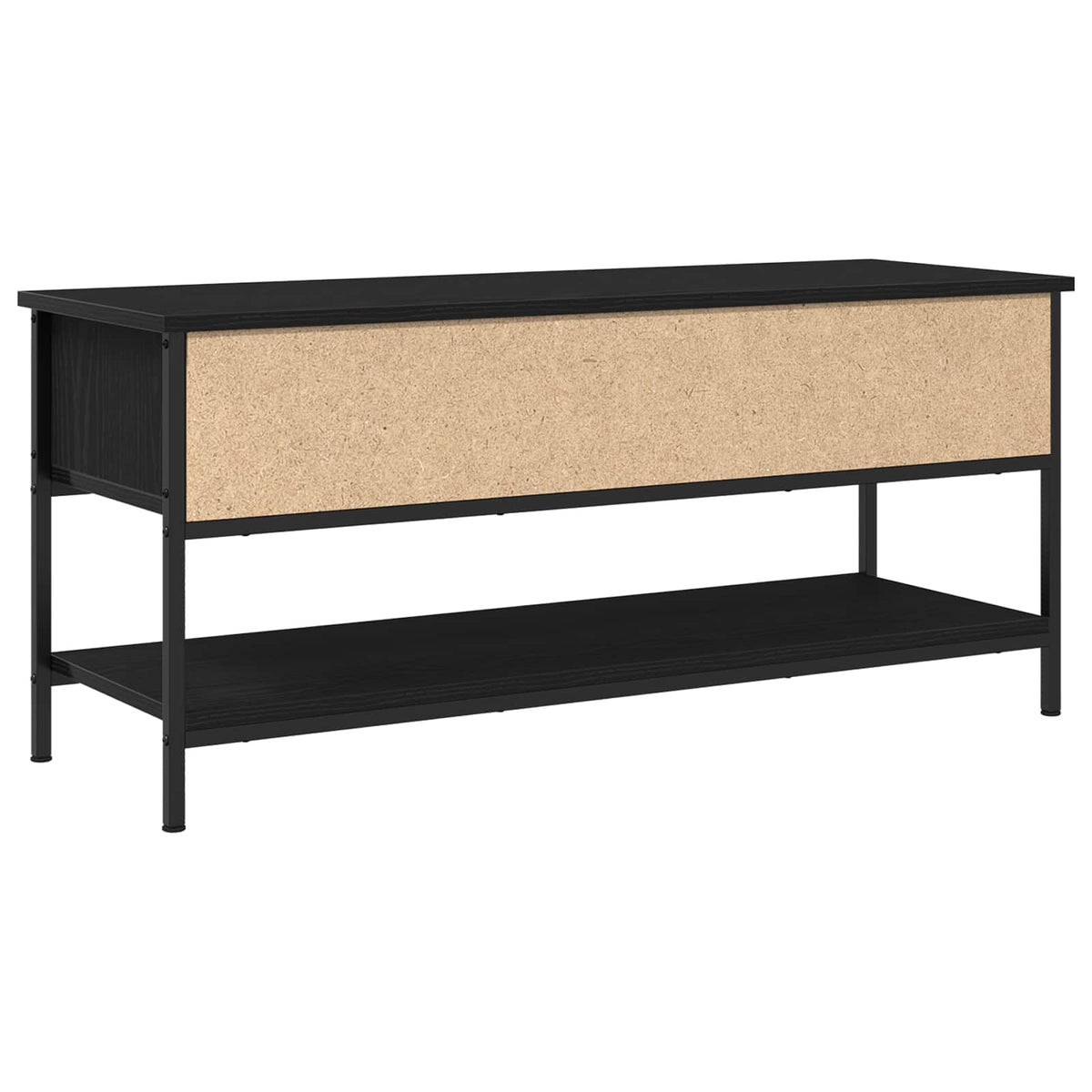 TV-møbelsæt 100 x 35 x 45 cm Sort eg Konstrueret træ