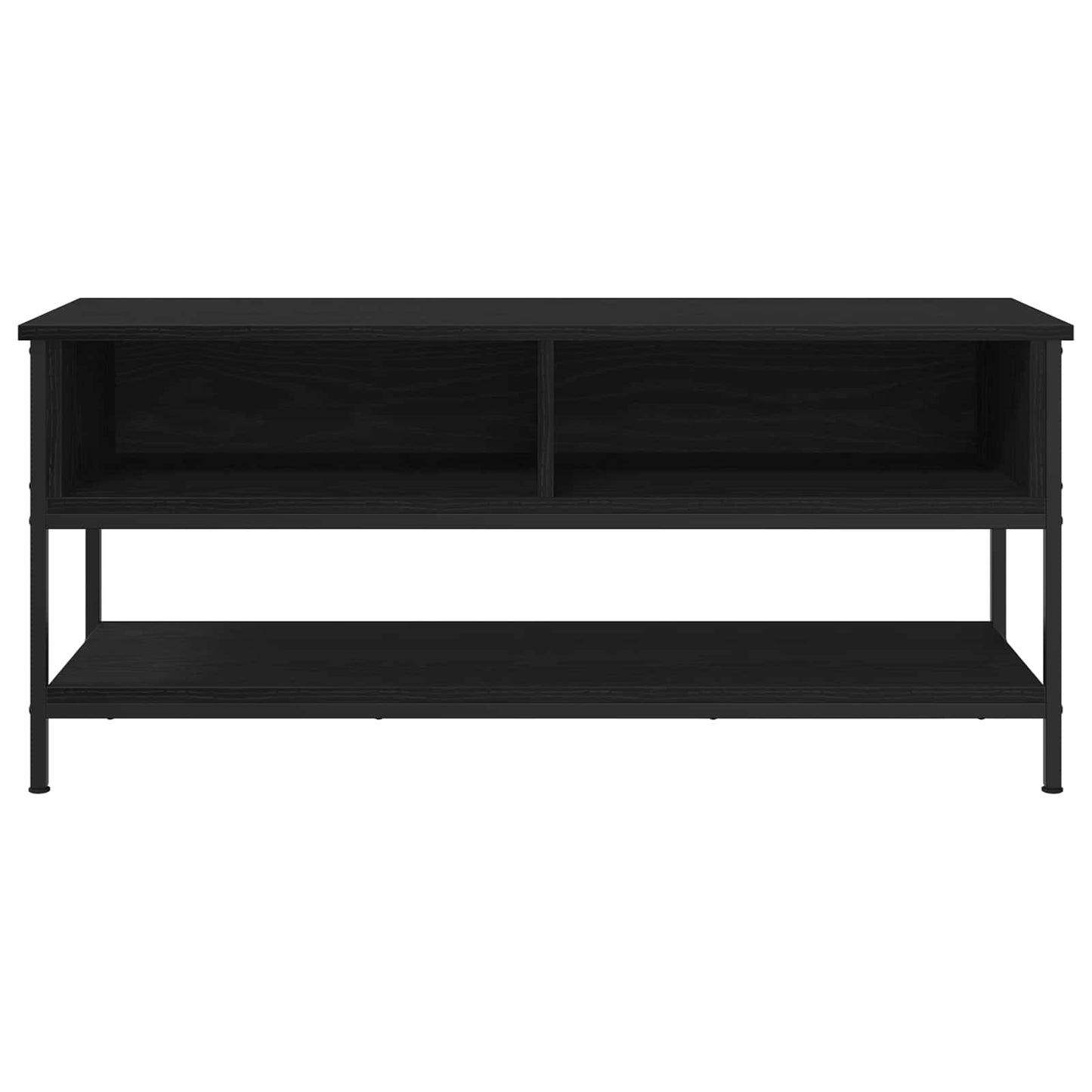 TV-møbelsæt 100 x 35 x 45 cm Sort eg Konstrueret træ