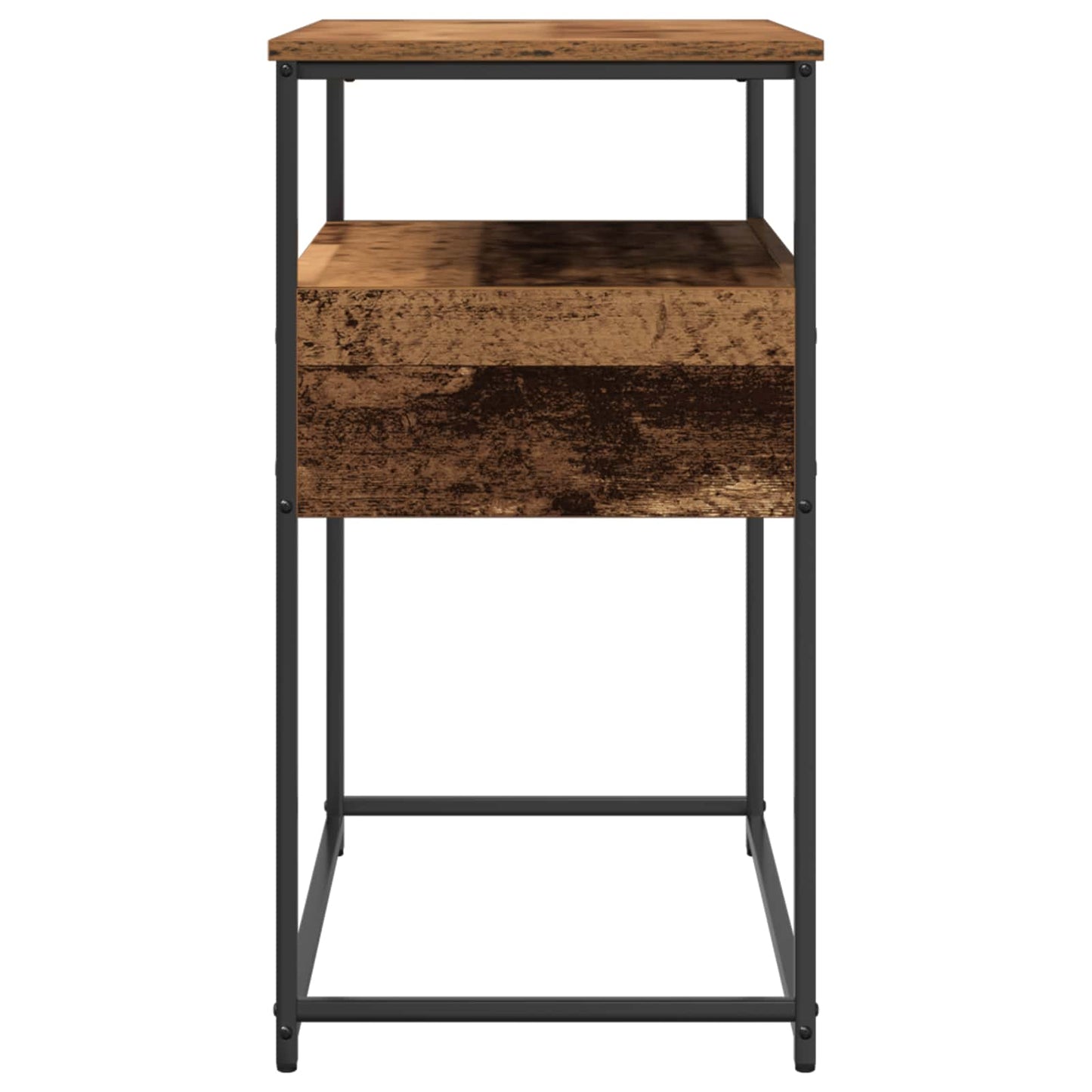 Konsolbord Gammelt træ 75 x 40 x 75 cm Konstrueret træ