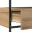 Konsolbord Artisan Egetræ 75 x 40 x 75 cm Konstrueret træ