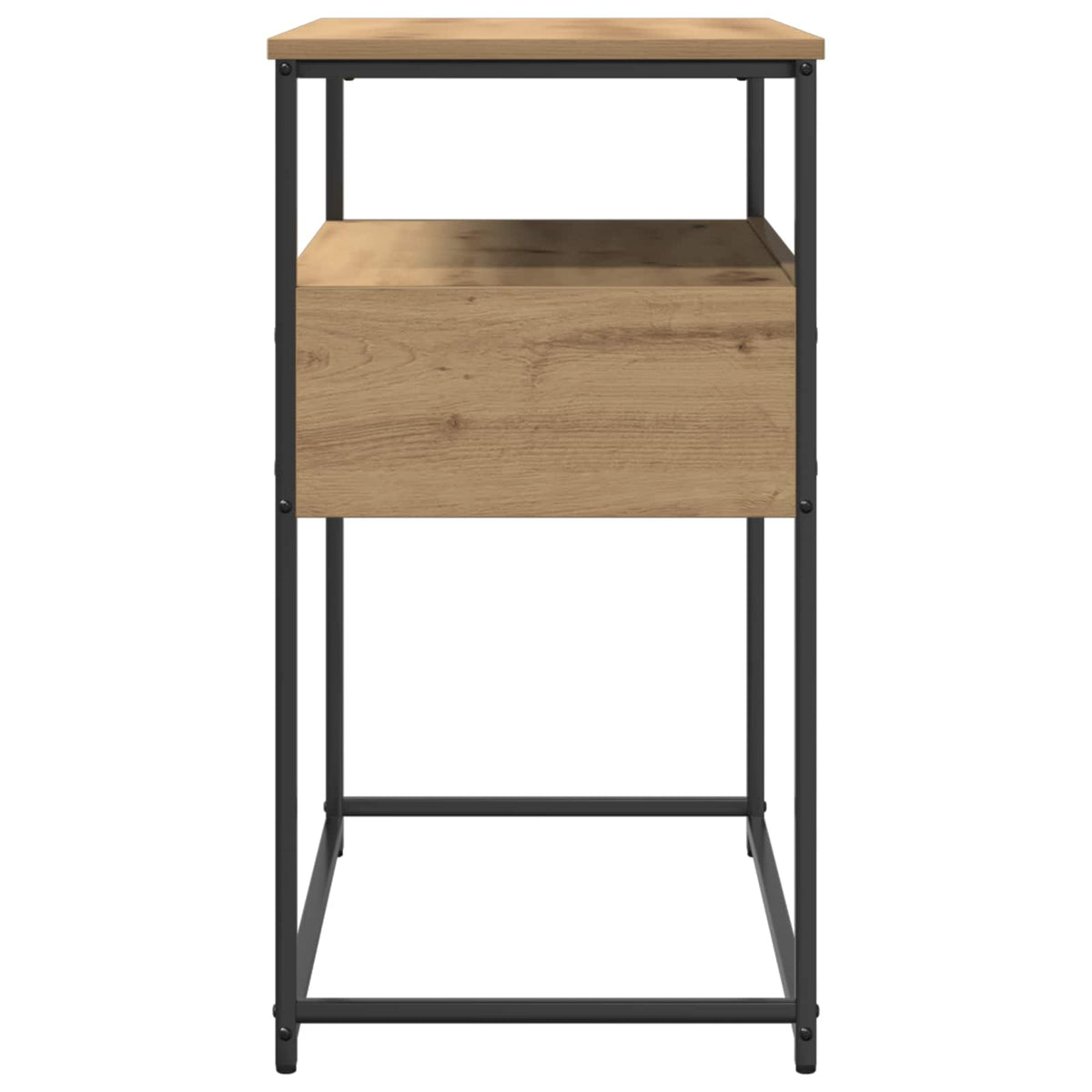 Konsolbord Artisan Egetræ 75 x 40 x 75 cm Konstrueret træ