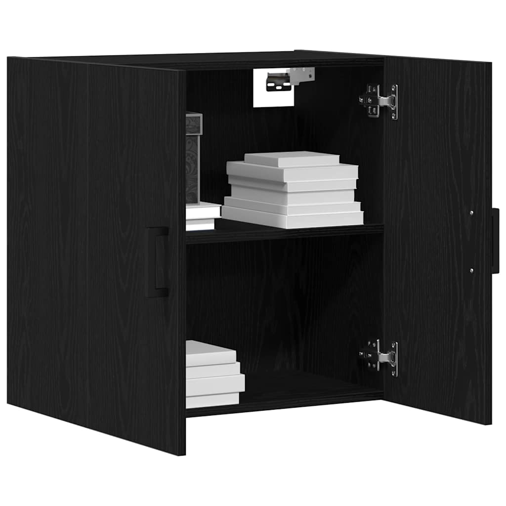 Væghængt skab 60 x 31 x 60 cm Konstrueret træ Sort eg