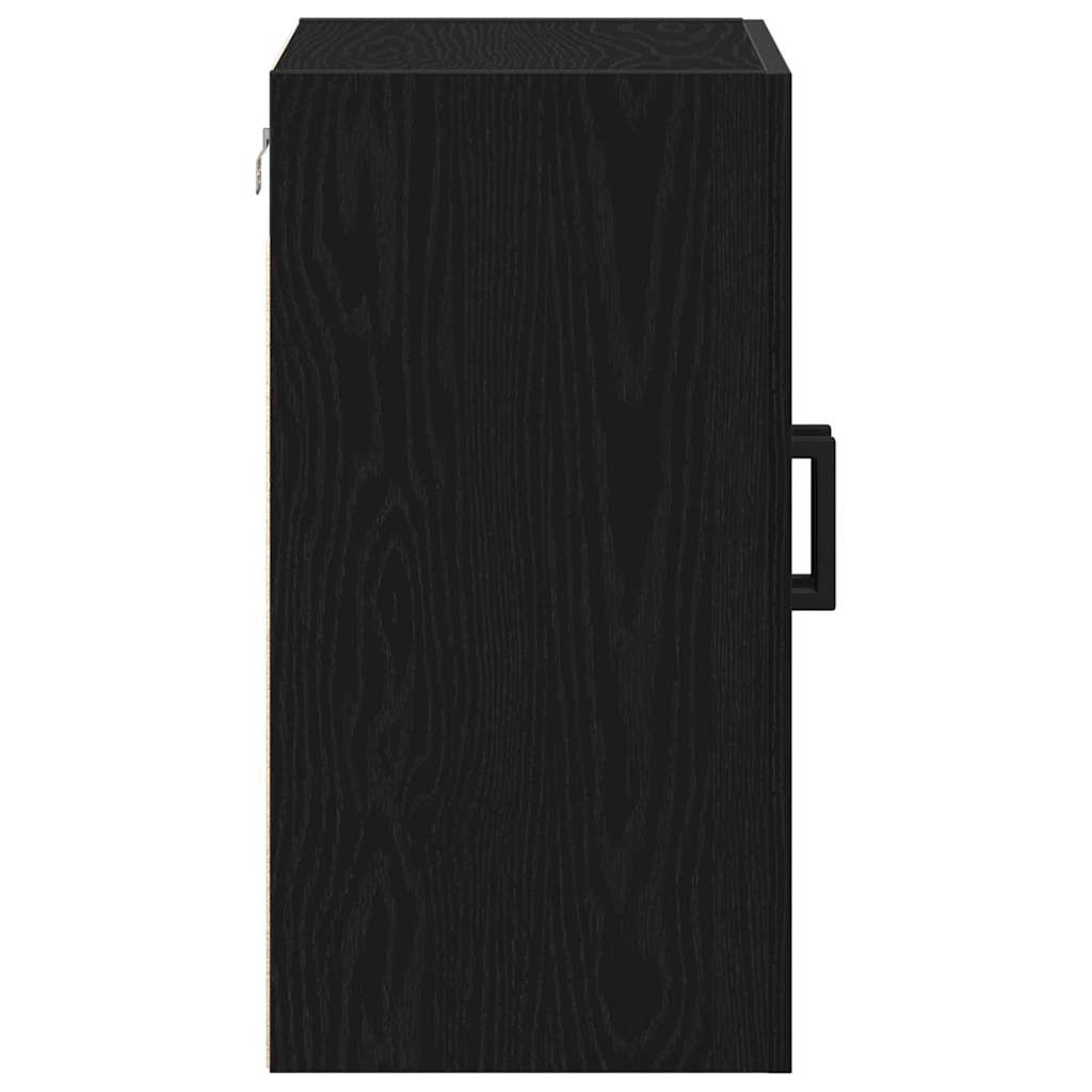 Væghængt skab 60 x 31 x 60 cm Konstrueret træ Sort eg
