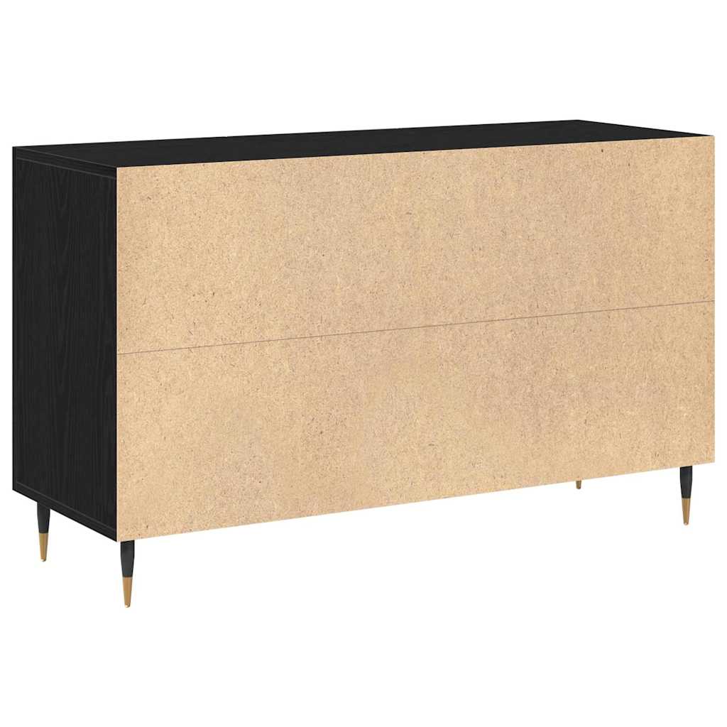 Sideboard Sort eg 100 x 36 x 60 cm Konstrueret træ