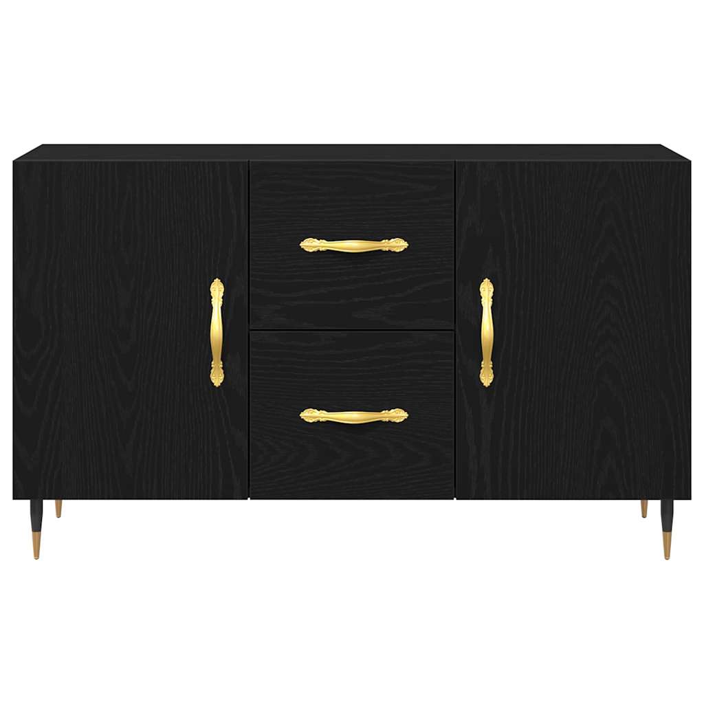 Sideboard Sort eg 100 x 36 x 60 cm Konstrueret træ