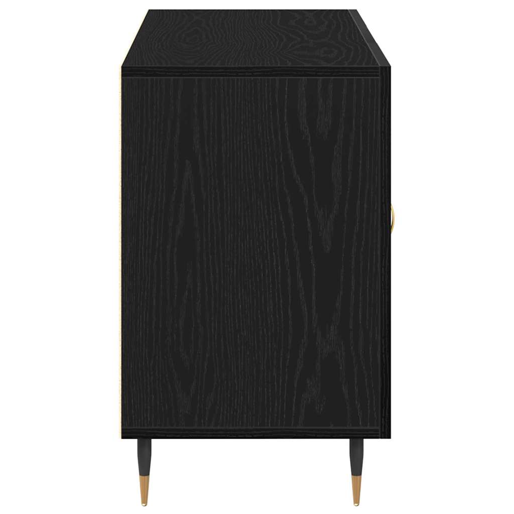 Sideboard Sort eg 100 x 36 x 60 cm Konstrueret træ