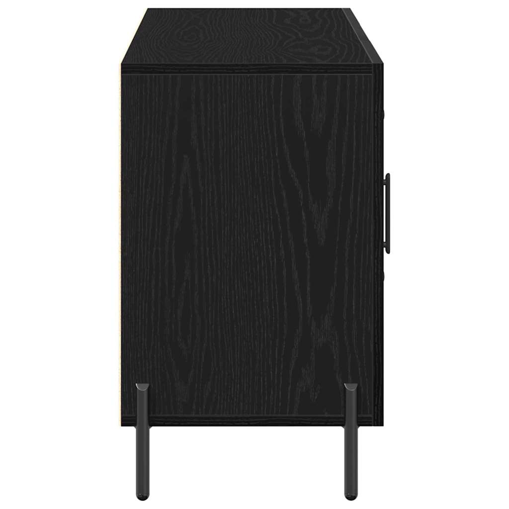 Sideboard Sort eg 100 x 36 x 60 cm Konstrueret træ