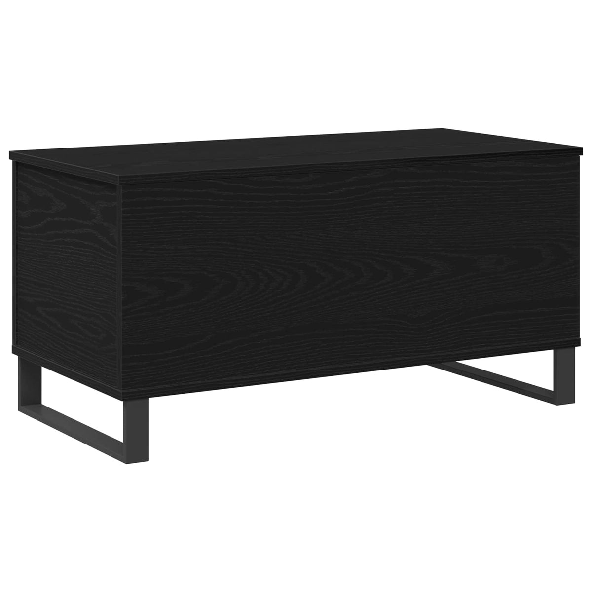 Sofabord Sort eg 90 x 44,5 x 45 cm Konstrueret træ