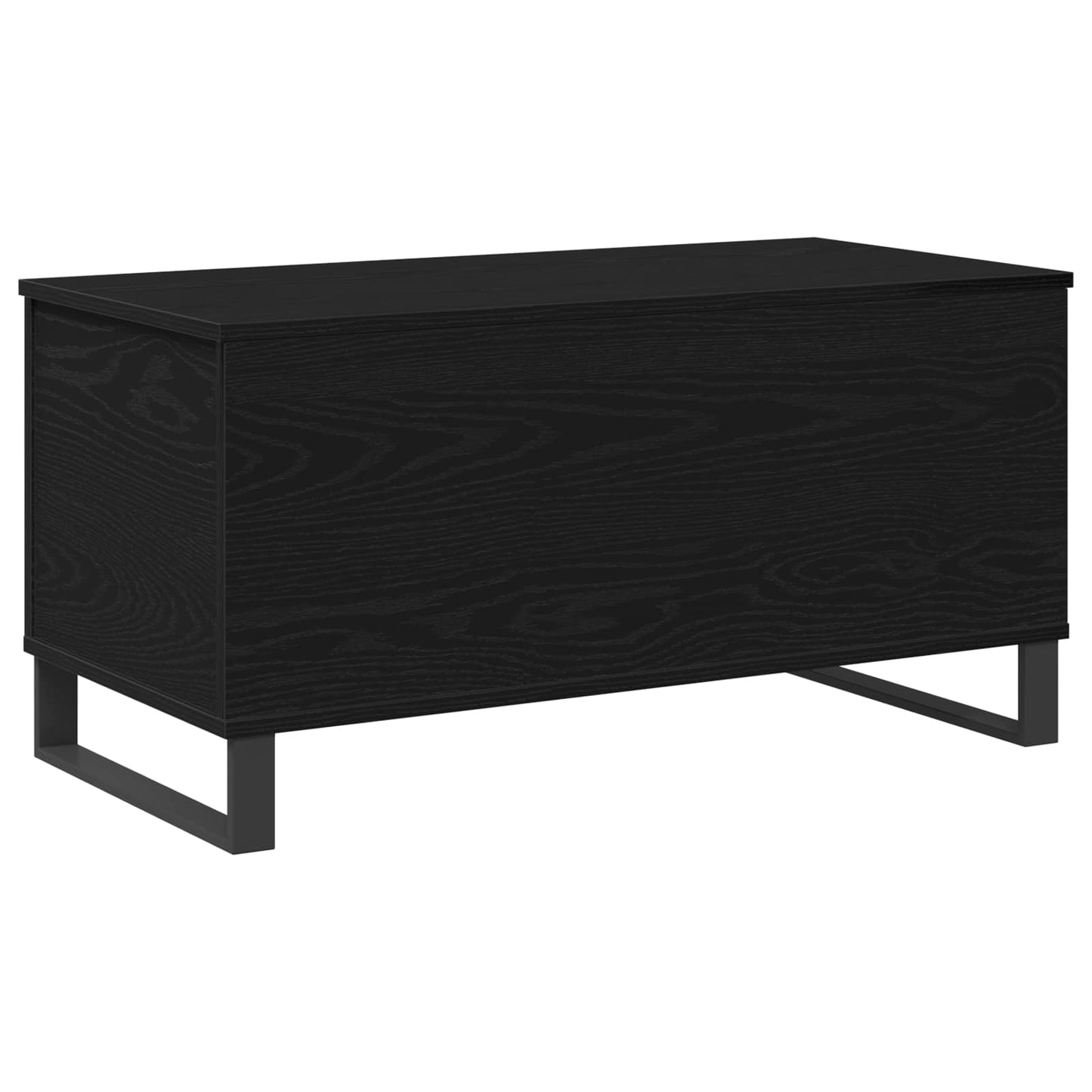 Sofabord Sort eg 90 x 44,5 x 45 cm Konstrueret træ