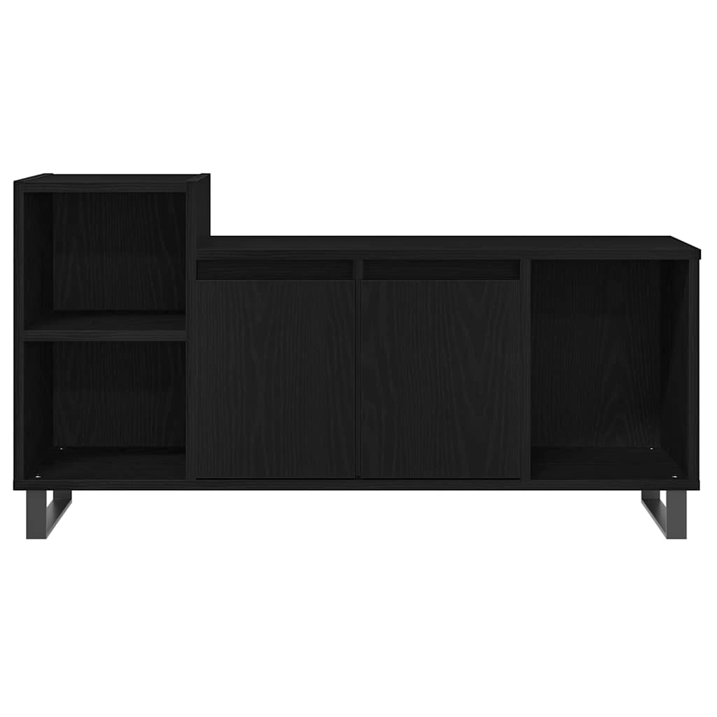 TV-møbelsæt 100 x 35 x 55 cm Sort eg Konstrueret træ